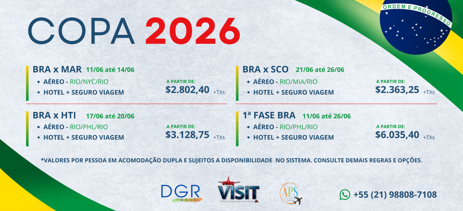 Pacotes Internacionais